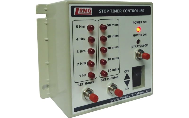 RMG Stop Timer Controller for Motor Pump Operated by Switch/MCB Upto 1.5 HP - Image 1