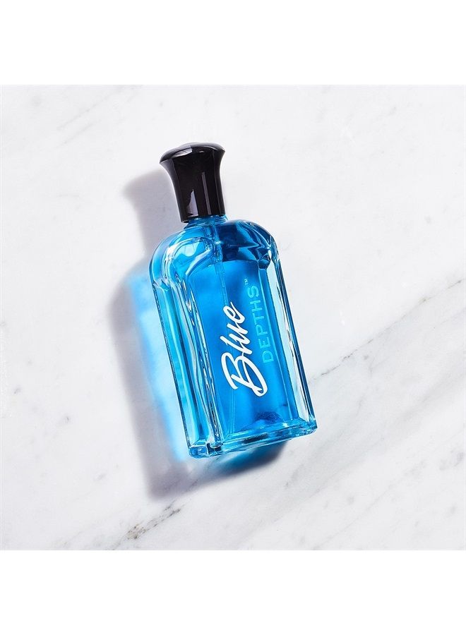 Blue Depths, version of Davidoff Cool Water Eau de Toilette Spray for Men, 2.5 oz