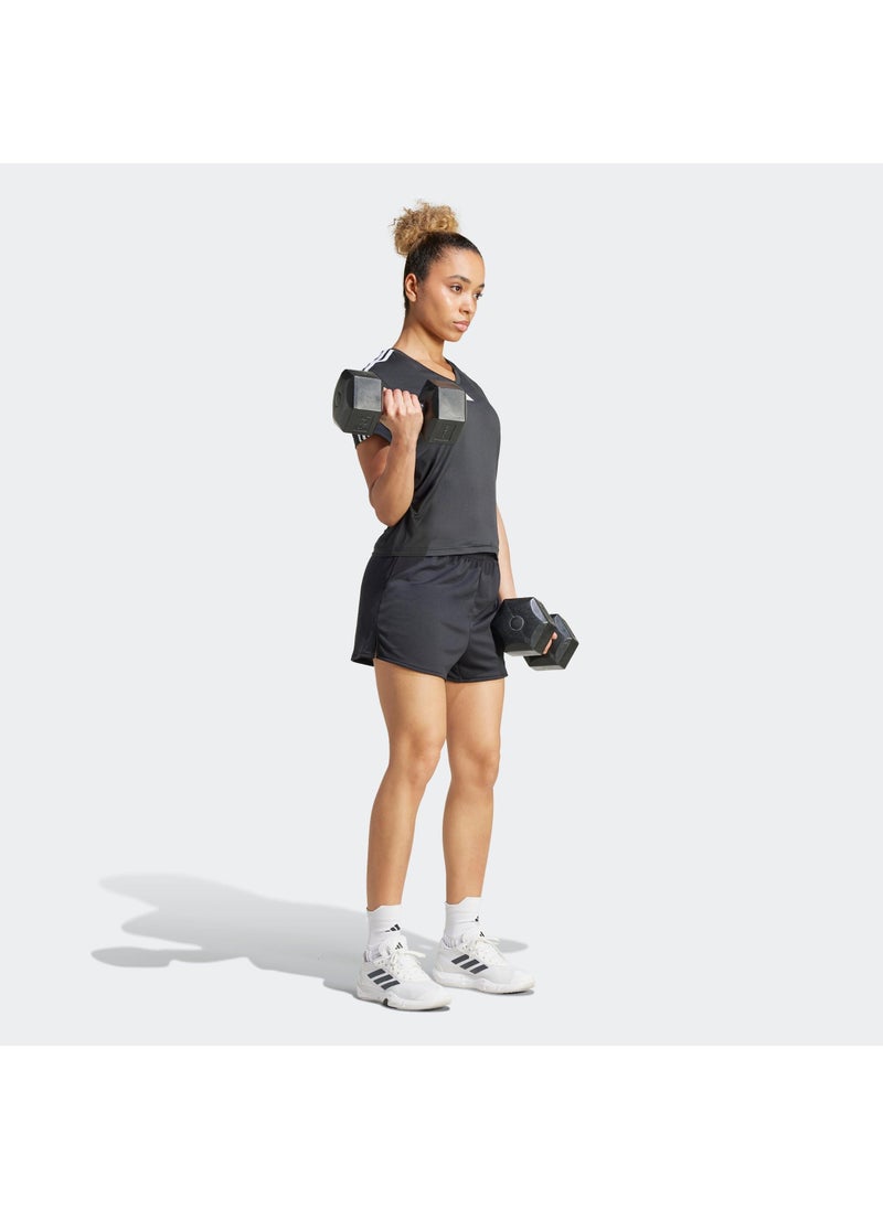 Adidas Train Essentials Big Logo Shorts - Image 5