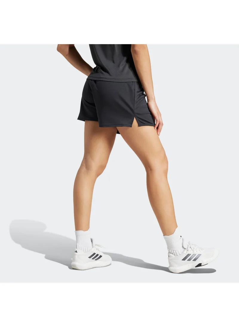 adidas شورت أسود قصير للنساء