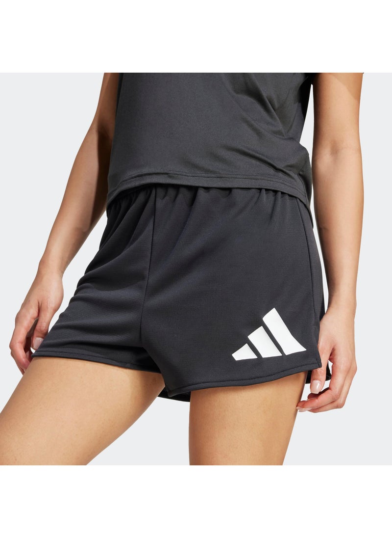 Adidas Train Essentials Big Logo Shorts - Image 4