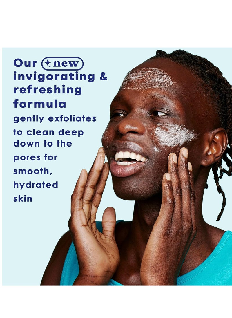 CLEAN & CLEAR Deep Action Exfoliating Cleanser with Pro-Vitamin B5 Oil Free Face Wash, 7 fl oz  - Image 3