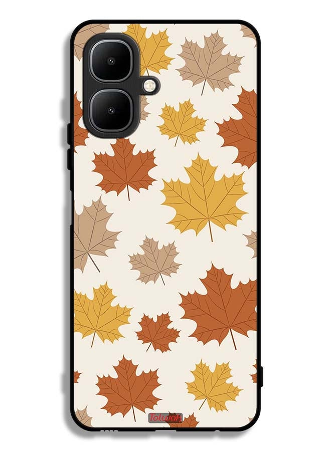 Tolwak Tecno Pop 10 Protective Case Cover Autumn Leaves