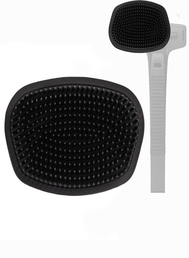 Bearback Body Scrubber Attachment: Premium Silicone Scrub Brush for Bath & Shower. Fits Original Bearback Handle. American Small Business - Image 2