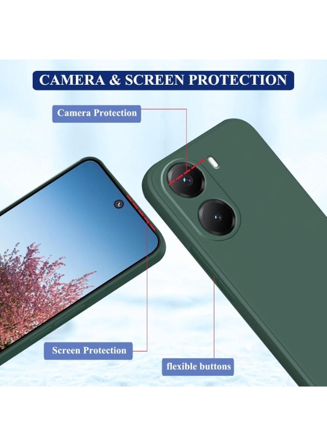Xiaomi Redmi A7 Pro Case Silicone Lightweight Matte Finish Protective Cover For Redmi A7 Pro Anti-Scratch Camera Hole Protection Sweat-proof Case For Redmi A7 Pro 6.9-inch - Image 5