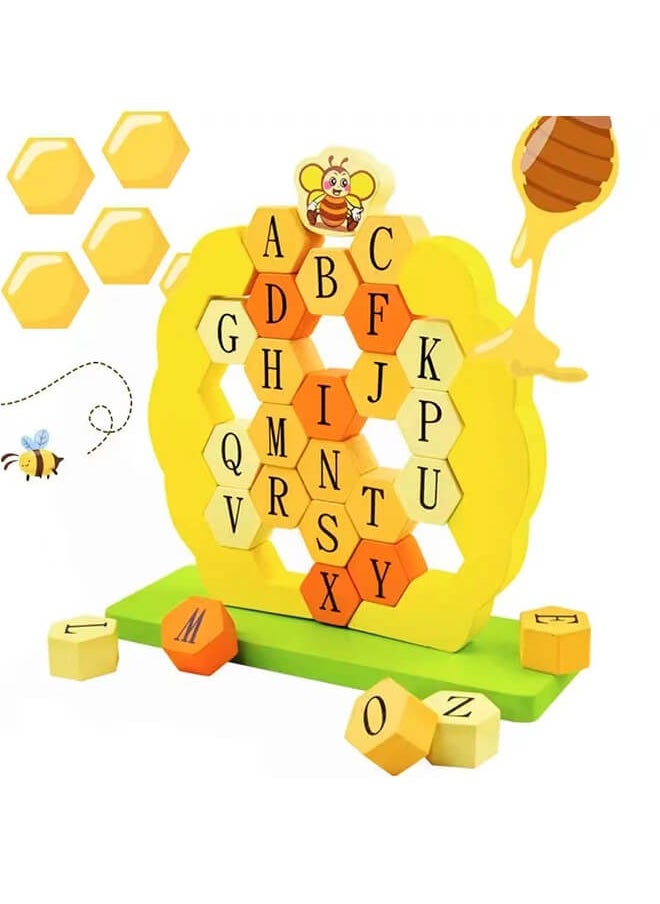 Bees Spelling Wooden Stacking Alphabets Blocks Educational Toy - pzsku/Z5B2B3C9B8D4901EF7666Z/45/_/1725089510/e8c1f531-8104-4075-9d8a-f271767345ad