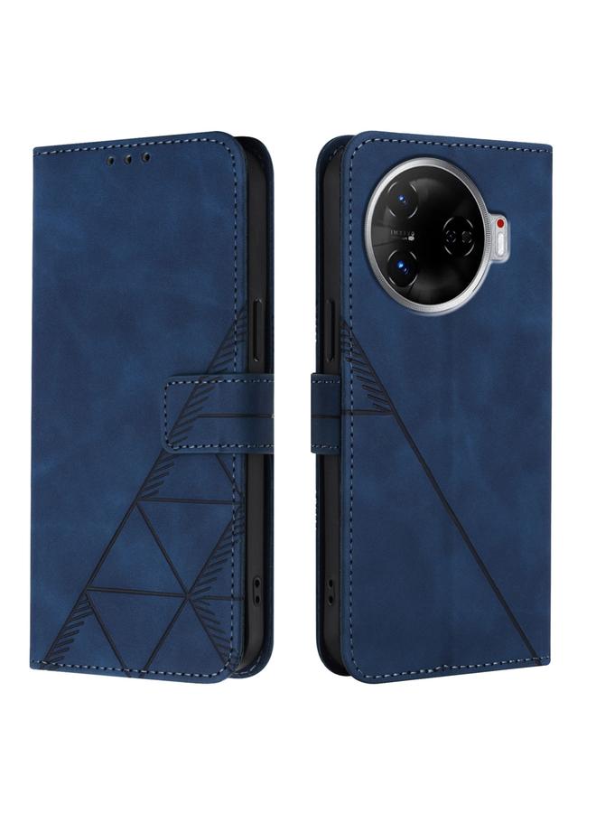 erorex Case For Tecno Camon 30 Pro 5G Crossbody 3D Embossed Flip Leather Phone Case - Image 2