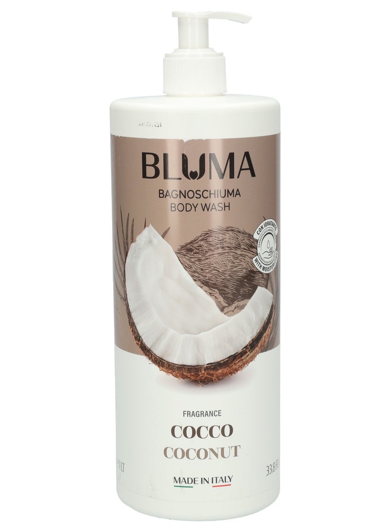 BluMaan Bagnoschiuma Body Wash With Cocco Coconut 1000 ML