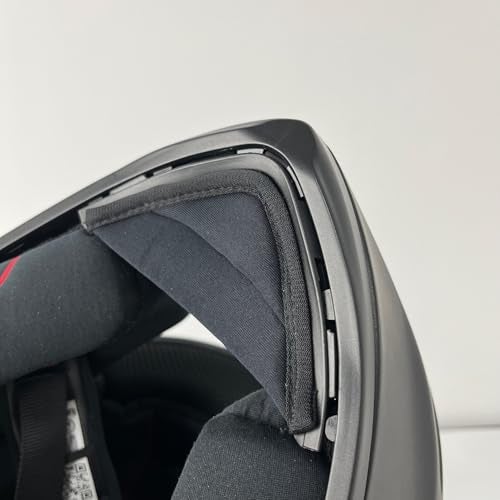 YMTSGEQ K1/K3SV Chin Curtain,Motorcycle Helmet Accessories Wind Protection Compatible with AGV K1/K3 SV Helmet - Image 3