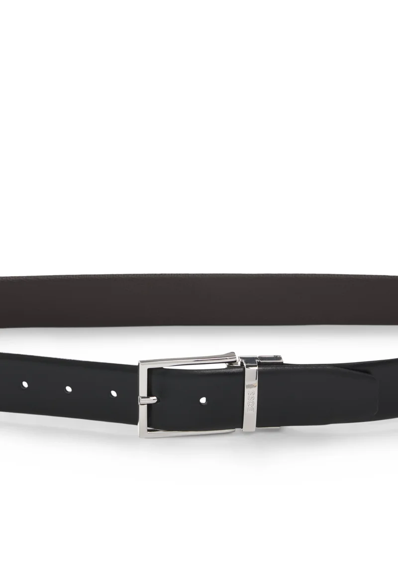BOSS Black Reversible belt in Italian leather for Men | Best Price UAE