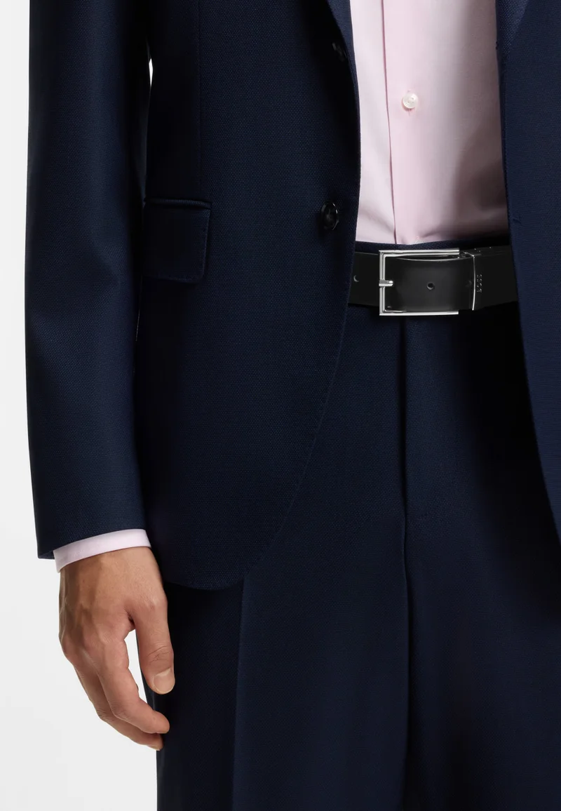 BOSS Black Reversible belt in Italian leather for Men | Best Price UAE