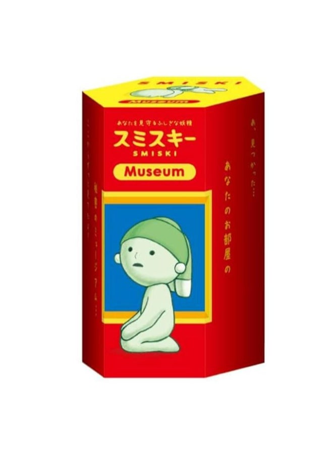 Smiski Museum Series Collectible Figure - Glow-in-the-Dark Fine Art Theme Mystery Blind Box Cute Desk & Room Décor