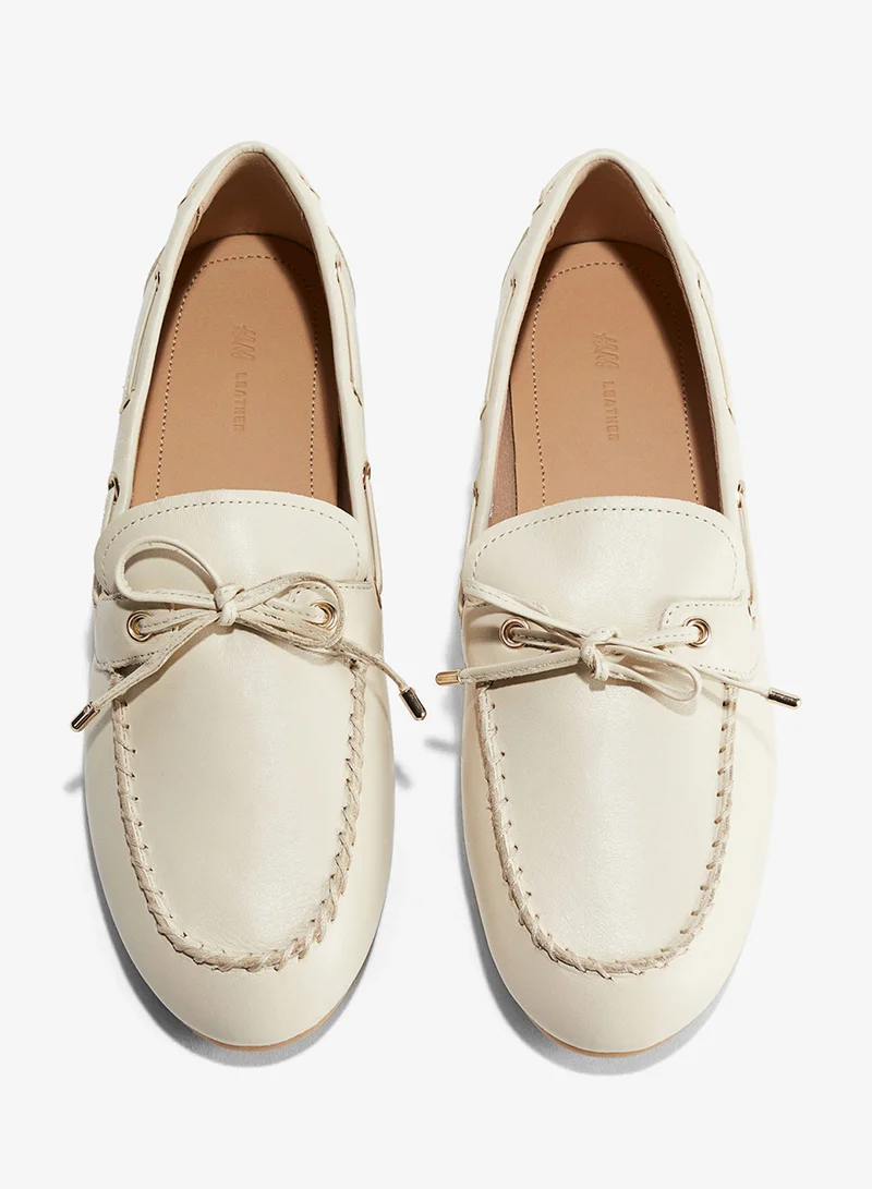 H&M Leather Driving Loafers