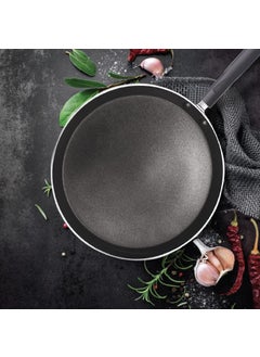 MILTON Pro cook Milton Procook Black Pearl Omni Dosa Tawa with 3 Layers NonStick Coating 32 cm Bakelite Handle Gas Induction Compatible 1 Years Warranty  - Image 5