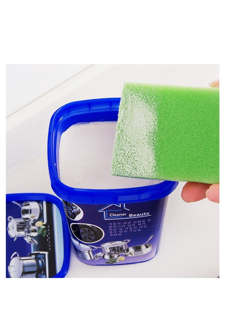 Heavy-Duty Oven & Cookware Cleaner Powder (500g) – Multi-Purpose Cleaning Paste for Stainless Steel, Pans, Grills & Stovetops – Powerful Burnt Grease & Stain Remover - Image 3