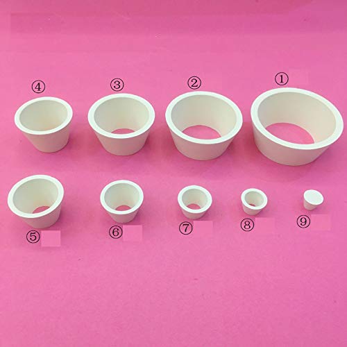 SUCOHANS 9 Count Filter Adapter Cones Set, Buchner Funnel Flask Adapter Set, Tapered Collar - Image 1