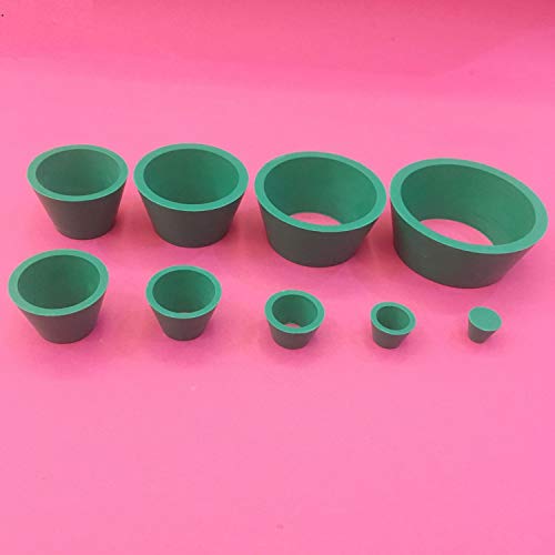 SUCOHANS 9 Count Filter Adapter Cones Set, Buchner Funnel Flask Adapter Set, Tapered Collar - Image 5
