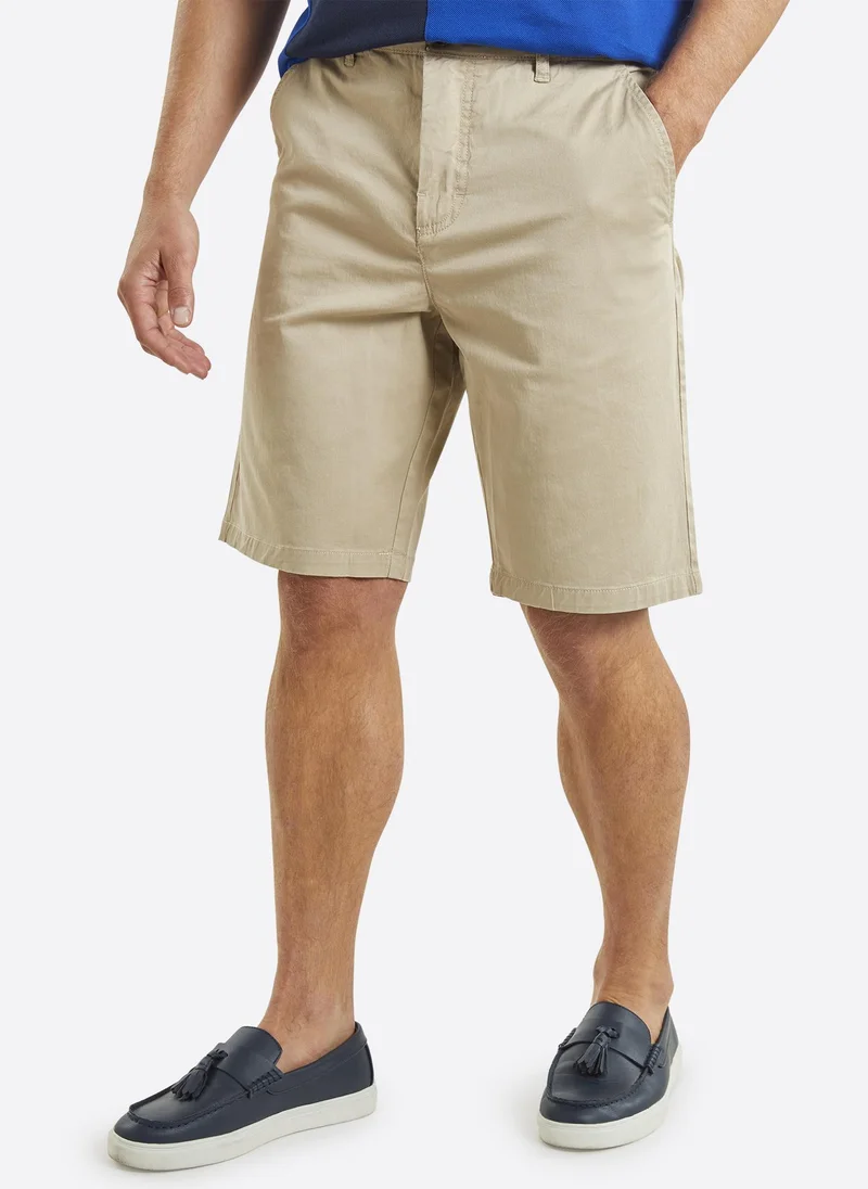 Men Chino Shorts for Comfortable Summer and Casual Style - Beige