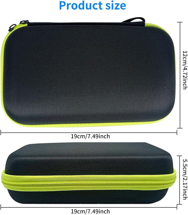 ELEPHANTBOAT Universal design ® Storage Bag Oneblade Case for Philips Shaver Suit for Philips Norelco OneBlade QP2525 QP2520 QP2530 QP2570 QP2620 QP2630, Philips Norelco OneBlade Organizer Bag Light precision processed material - Image 5