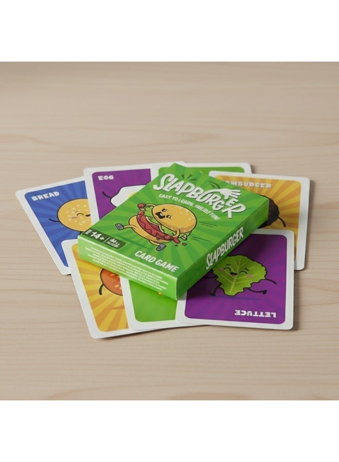Slapburger Card Games - Fun Family Party Games for Kids & Adults | Ages 14+| 2-6 Players - Image 5