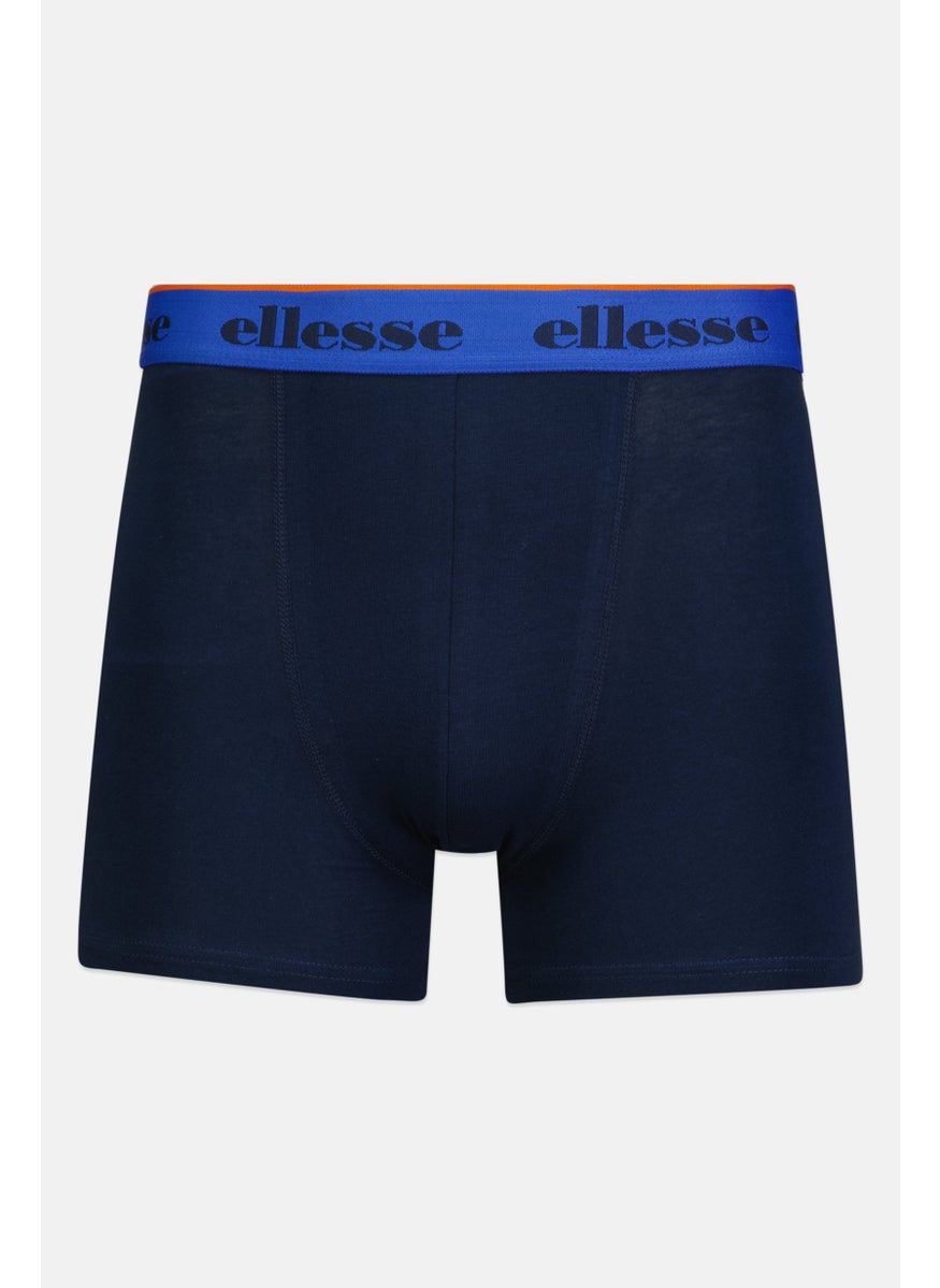 Ellesse Men 3 Pieces Brand Logo Trunks, Multicolor  - Image 5