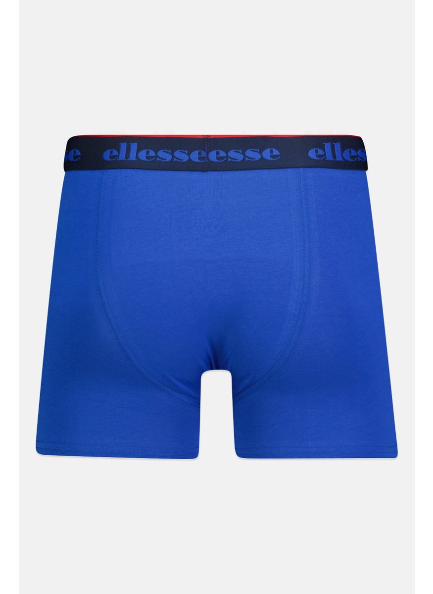 Ellesse Men 3 Pieces Brand Logo Trunks, Multicolor  - Image 2