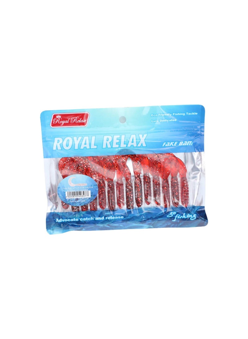 Royal Relax Fishing Fake Bait 01A 6.5cm 2.4g 14pcs
