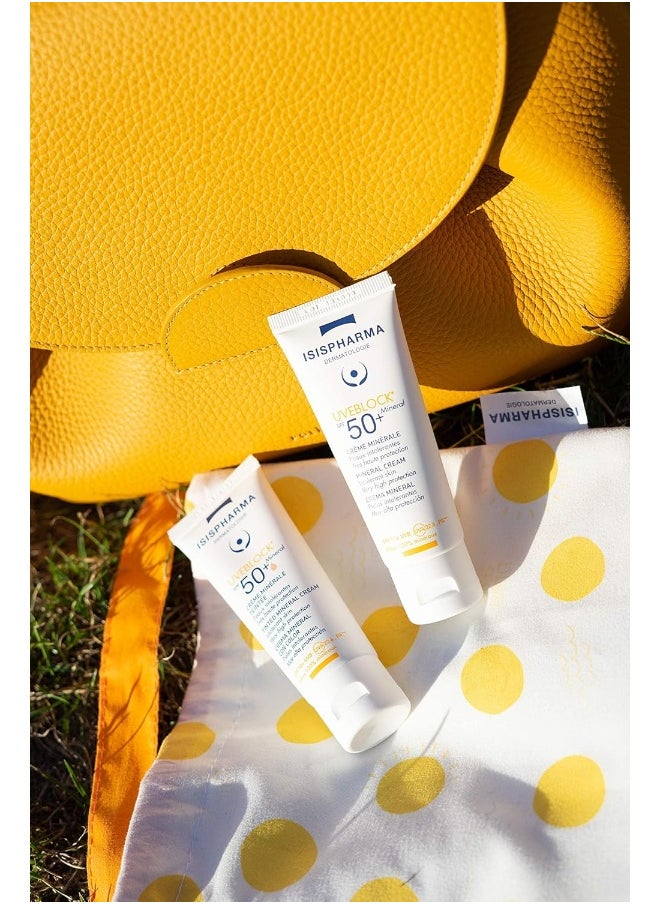 ISIS PHARMA - ISISPHARMA UVEBLOCK SPF50+ Mineral Cream 40ml - Image 1