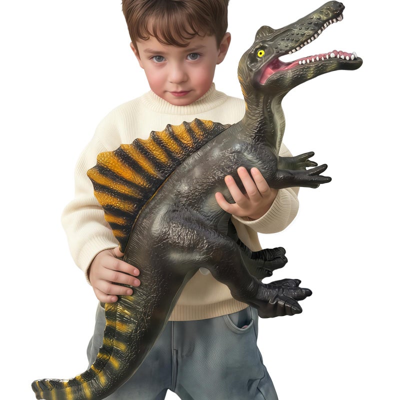 YONGJULE Large Dinosaur Toys 275 Spinosaurus Soft Dinosaur Toys for Kids 35 Big Inflatable Dino for Boys Girls Toddler Party Favors Birthday Gifts - Image 3