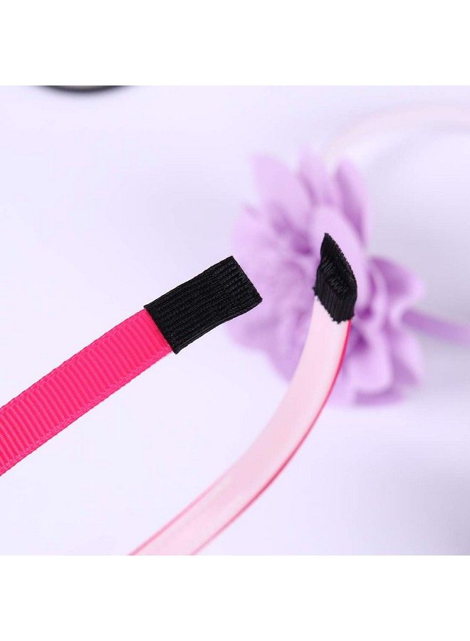 XIMA 10Pcs Chiffon Flower Girls Headbands For Kids Children Teens Toddlers Hair Accessories… - Image 5