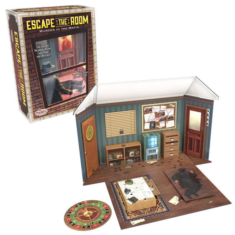 ThinkFun Escape The Room Murder in The Mafia  Engaging Brain Teaser Game  for Age 13 and Up  Ideal for Teens and Adults  Perfect Addition to Game Nights - Image 2