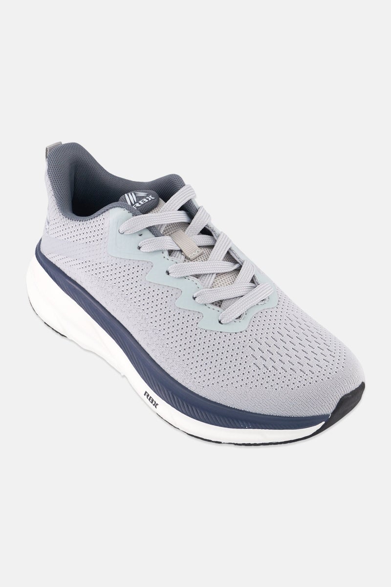 RBX Men Lace Up Training Shoes, Grey - Image 1