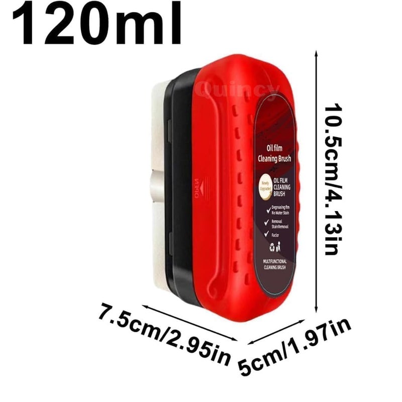 GlimLit - Automotive Oil Film Cleaning Brush, Glass Cleaning Board, Car Glass Oil Film Removal Cleaner, Powerful Windshield Cleaner & Remover, Enhance Visual Effect of Windshield - Image 4