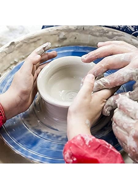E Shopping E Shopping Dozen Natural Air-Dry Clay, White,All-Purpose Modeling Clay for Sculpting, Hand Modeling and Throwing, Non-Toxic Ceramic Art Class, Handicraft Making, Sculpting, Gifts for Children 250gm  - Image 3