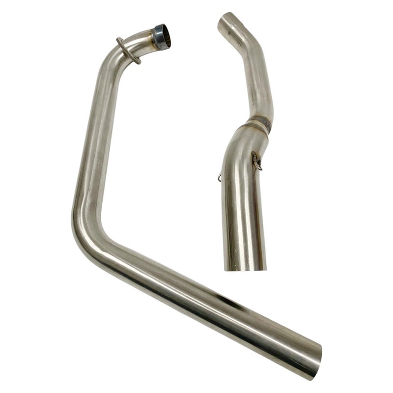 OZANGO Bike Silencer Pipe Muffler Pipe for Stainless Steel Exhaust Bend PipeCompatible With TVS Apache RTR 180 - Image 5