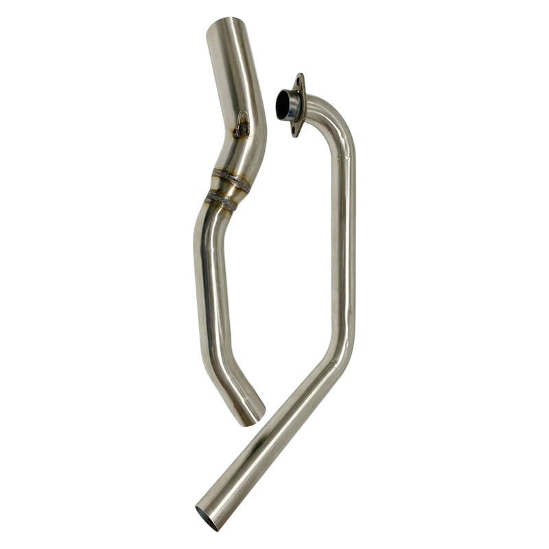 OZANGO Bike Silencer Pipe Muffler Pipe for Stainless Steel Exhaust Bend PipeCompatible With TVS Apache RTR 180 - Image 3
