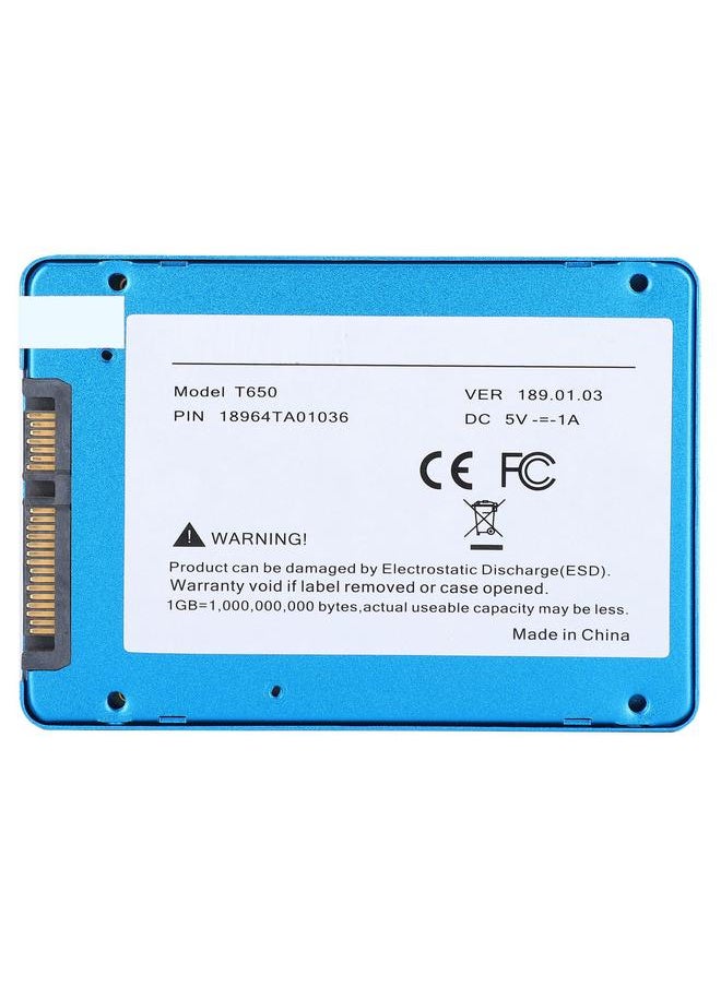 Thoraya 2.5 inch SSD SATA 3.0 8GB/60GB/120GB/240GB/480G/1TB Solid State Drive for Laptop Desktop Blue 120G  - Image 3