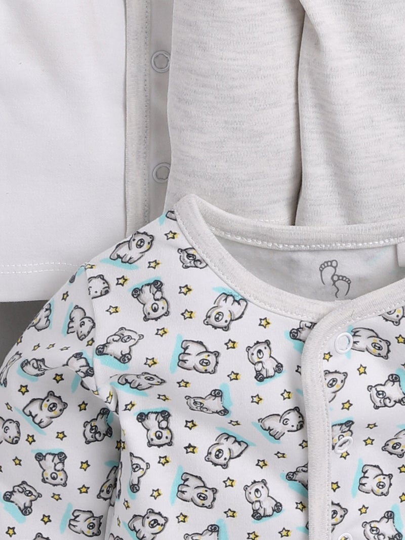 BABY GO Full Sleeve Clothing Set for Baby Boys & Girls | Baby T-Shirts|Pack of 3 - Image 5