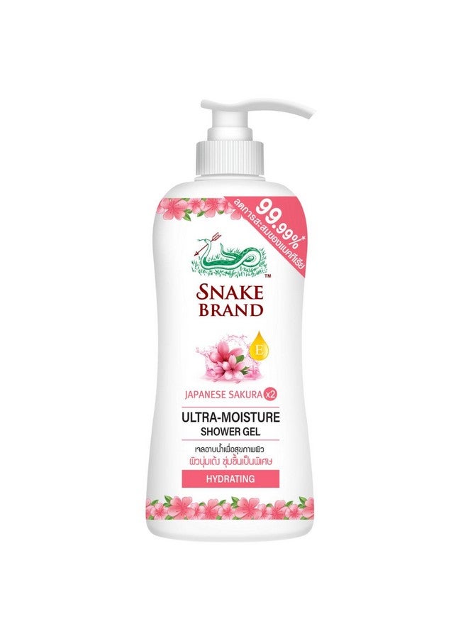 SNAKE BRAND Unisex Shower Gel Hydrating Ultra Moisture 450Gm - Image 1