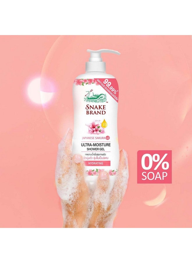 SNAKE BRAND Unisex Shower Gel Hydrating Ultra Moisture 450Gm - Image 3