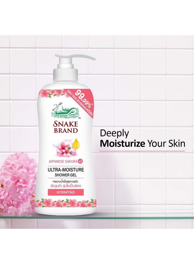 SNAKE BRAND Unisex Shower Gel Hydrating Ultra Moisture 450Gm - Image 4