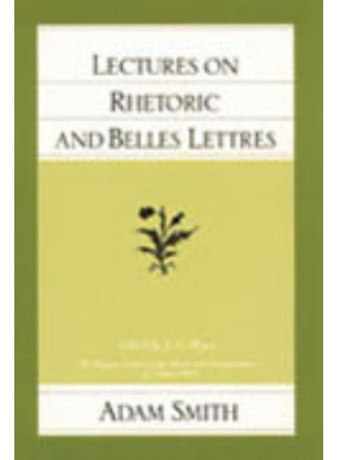 Lectures on Rhetoric & Belles Lettres