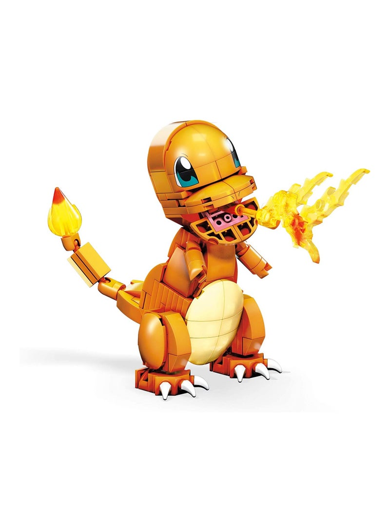 Mega Construx Pokemon Charmander Construction Set with Character Figure - Image 4