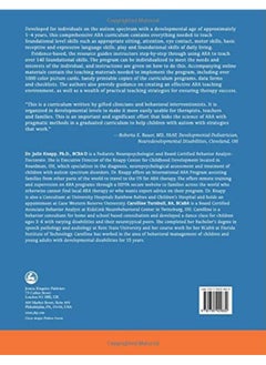 A Complete ABA Curriculum for Individuals on the Autism Spectrum with a Developmental Age of 1-4 Years: A Step-by-Step Treatment Manual Including Supporting Materials for Teaching 140 Foundational Skill  - Image 1