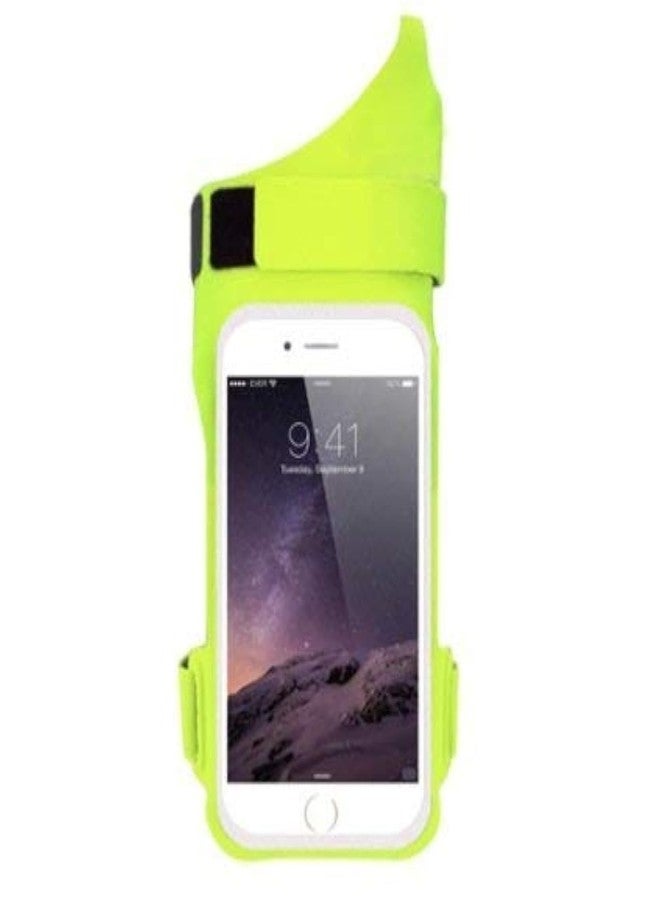 JERN Universal 4-6" Waterproof Running Riding Armband Bag Sports Thumb Arm Wrist Band (Green)