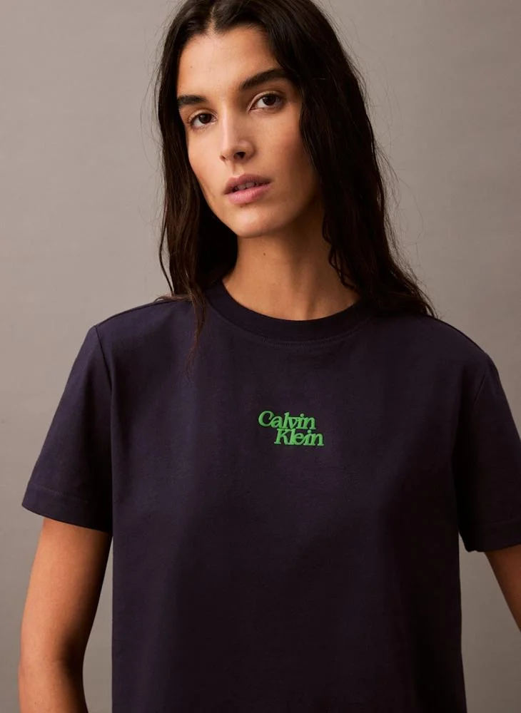 Calvin Klein Jeans Logo Crew Neck T-Shirt