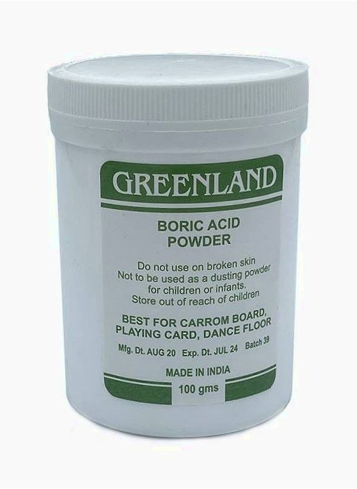 Greenwood - Healthcare Boric Acid Powder 100gm - Image 1