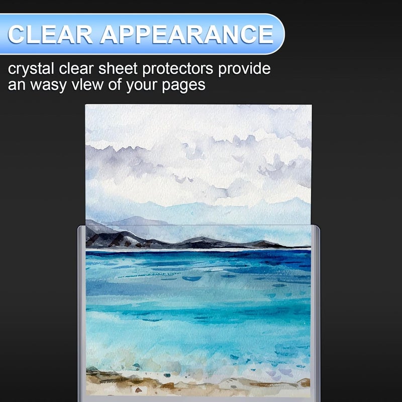 Sherr 2 Pcs 18 x 24 Inches Rigid Print Protectors Clear Hard Plastic Sheet Protectors Poster Sleeves for Protect Store and Display Photographs, Prints and Documents - Image 5