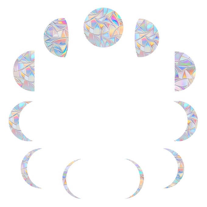 11 PIECES MOON PHASE WINDOW DECALS FOR BIRD STRIKE PREVENTION REUSABLE RAINBOW SUNCATCHER CLINGS TO SAVE BIRDS NONADHESIVE ANTICOLLISION STICKERS EASY REMOVE NO RESIDUE