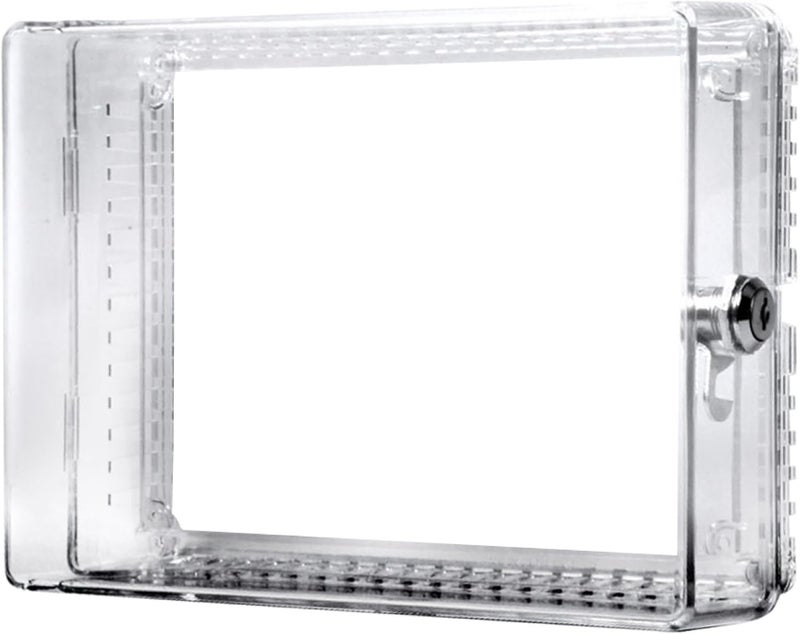 TayMac ZTC300 Plastic Thermostat Cover Low Profile, Large, Clear - Image 1